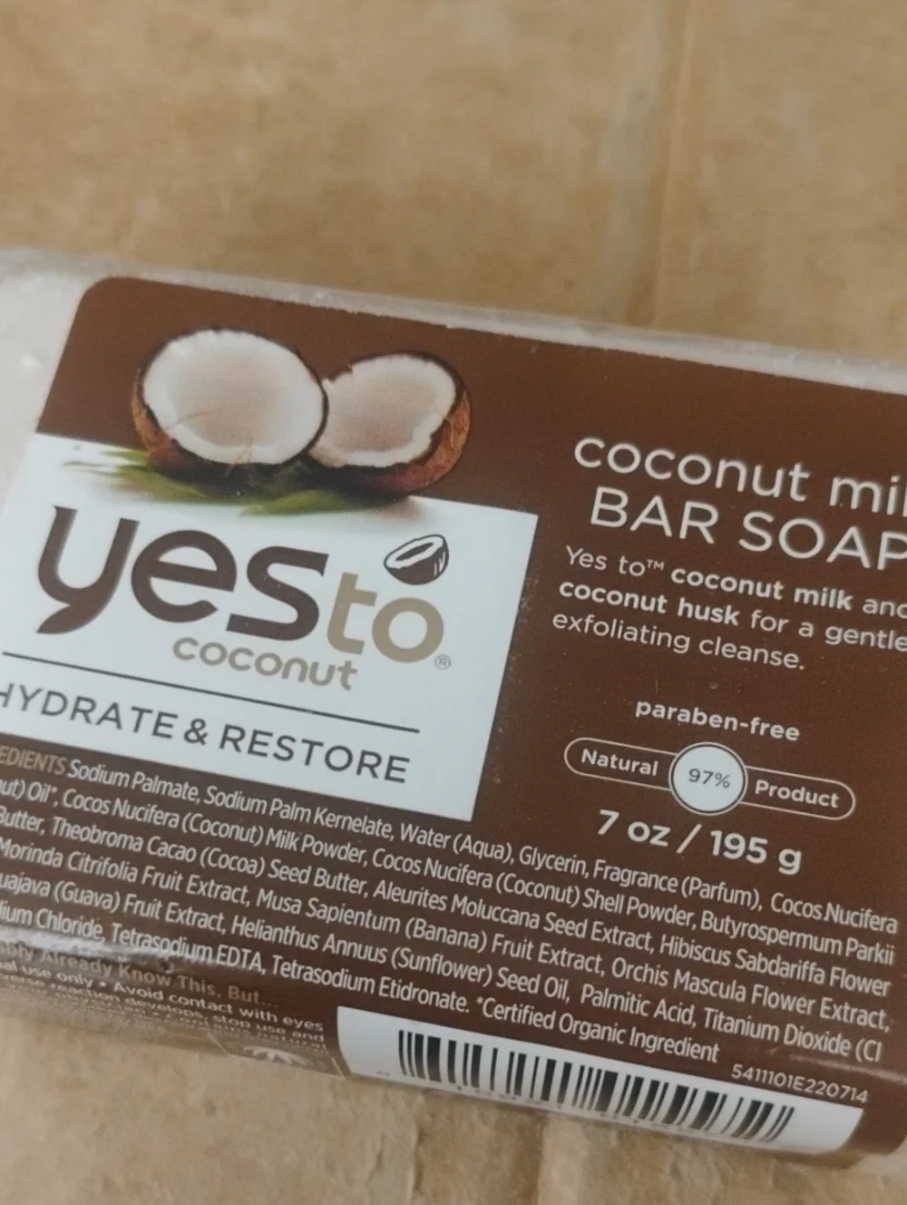 Yes To charcoal bar